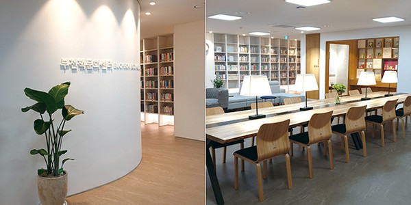 지난해 6월 11일 개관한 꿈빛도서관 부천책문화센터 내부. 노후 학습실을 리모델링해 시민 창작 공간을 넓혔다.